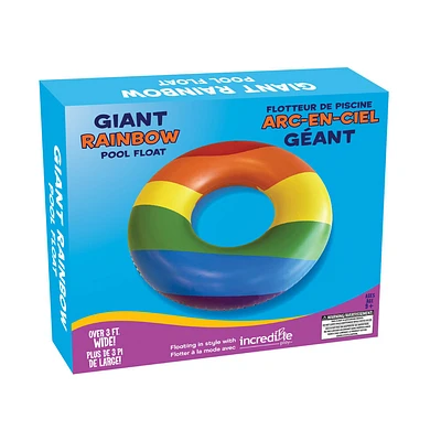 Giant Rainbow Pool Float