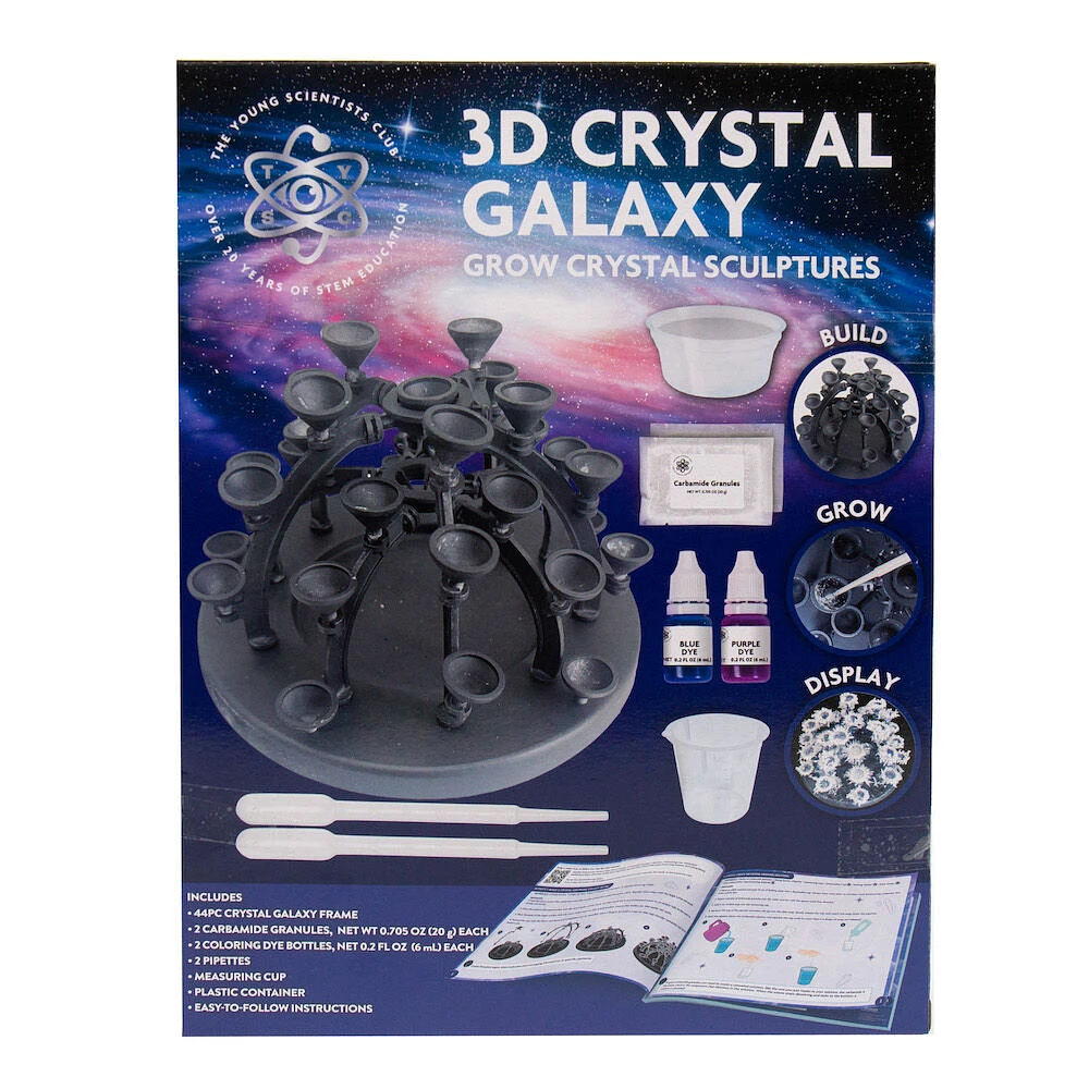 The Young Scientist Club 3D Crystal Galaxy