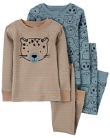Carter's Four Piece Bear 100% Snug Fit Cotton Pajamas Blue