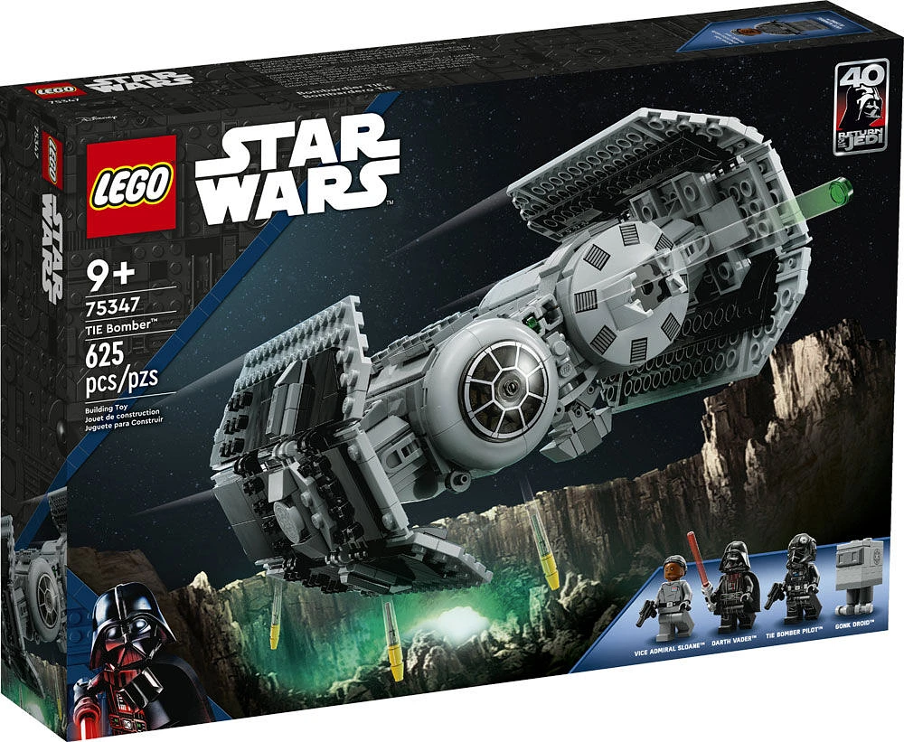 LEGO Star Wars Bombardier TIE 75347 Ensemble de jeu de construction (625 pièces)