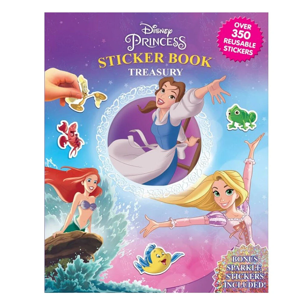 Disney Princess #2 Sticker Book Treasury - English Edition