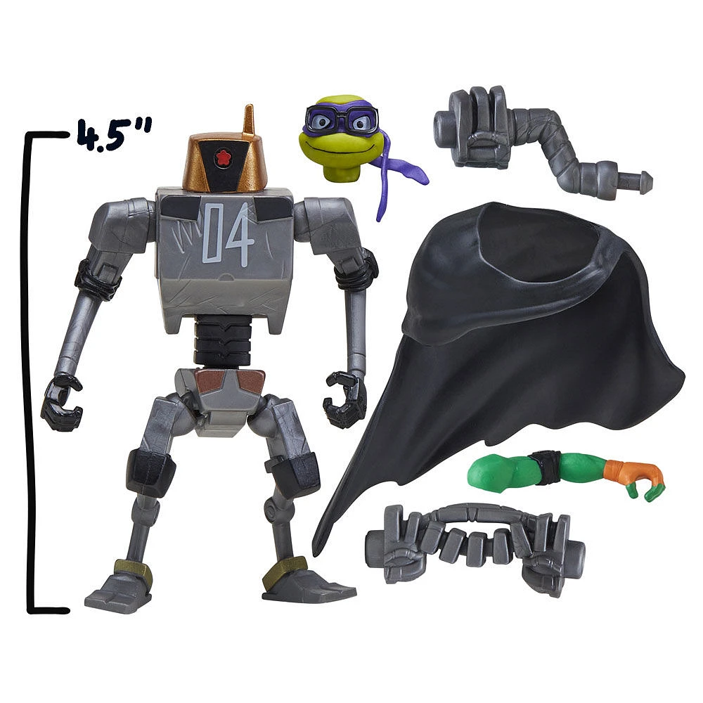 Tales of Teenage Mutant Ninja Turtles: Assortiment de figurines de base Mechaziod de Mutations mix and match