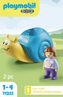 Playmobil - Enfant avec escargot à bascule 1.2.3