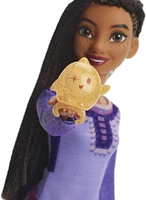 Disney's Wish Singing Asha of Rosas Fashion Doll & Star Figure, Posable with Removable Outfit (English)  