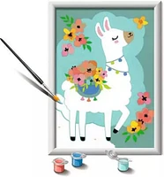 CreArt No Probllama - Peinture par numéros pour les enfants à partir de 7 ans