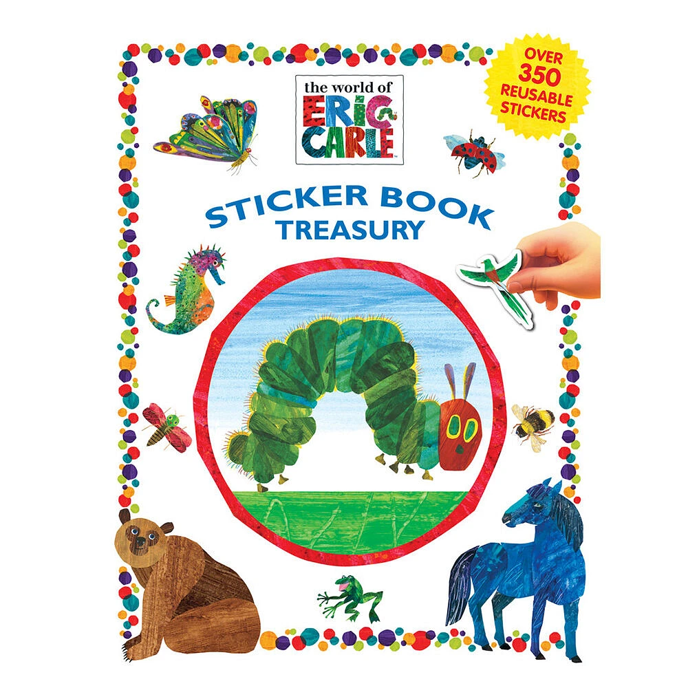 Eric Carle Sticker Book Treasury - Édition anglaise