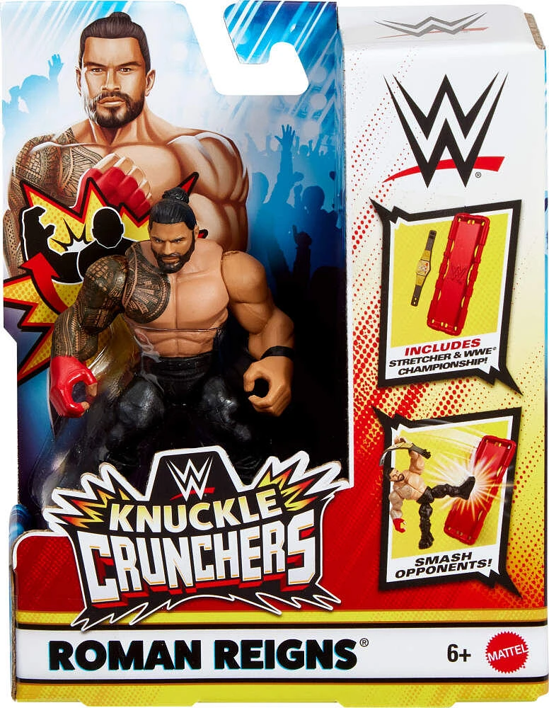 WWE Knuckle Crunchers Roman Reigns Action Figure