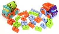 Roo Crew Build-A-Block Trucks - 1 per order, colour may vary (Each sold separately, selected at Random)