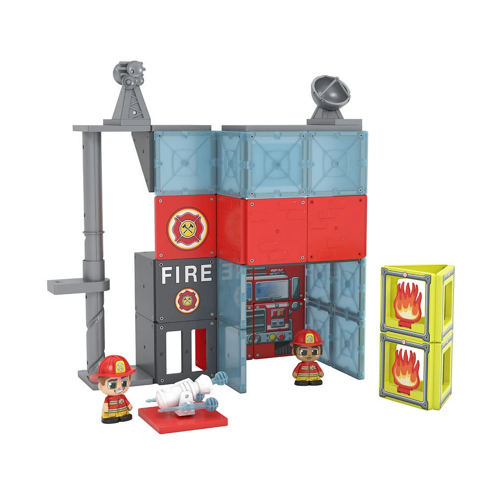 Ensemble De Chambre De Pompiers Tile Town