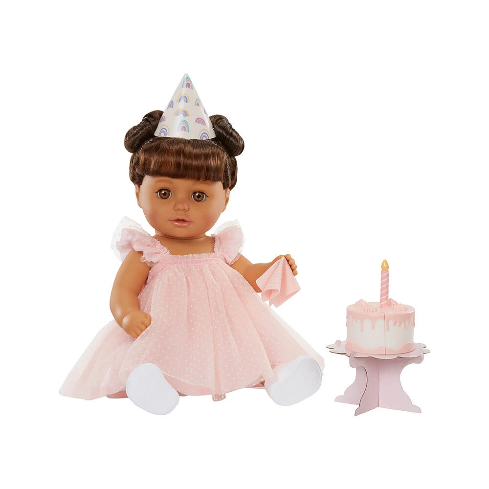 BABY born Birthday Baby Doll Ava - Light Brown Eyes