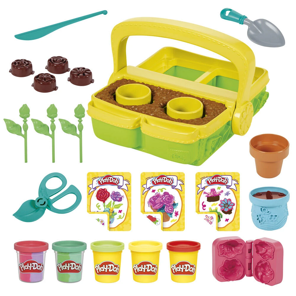 Play-Doh Mon jardin de fleurs, coffret de pâte à modeler