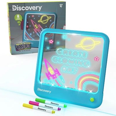 Tableau d'art lumineux de la tablette Discovery Neon Glow