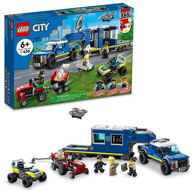 LEGO City Police Mobile Command Truck 60315 Building Kit (436 Pieces)