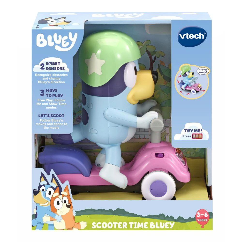 VTech Bluey Scooter Time Bluey - Édition anglaise