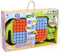 Roo Crew Crocodile Block Activity Station