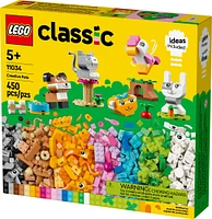 LEGO Classic Les animaux de compagnie créatifs Jouet d'animaux 11034