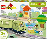 Jouet préscolaire éducatif pour tout-petits LEGO DUPLO Ma ville Le train d'aventures interactives 10427