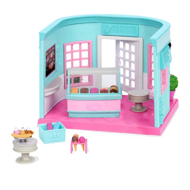 Hoppin' Farmers Market, Shop Playset with Toy Food