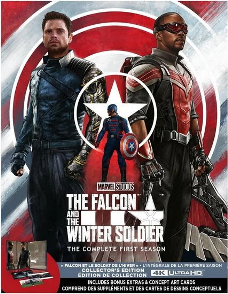 The Falcon and the Winter Soldier: The Complete First Season (Steelbook) [UHD]