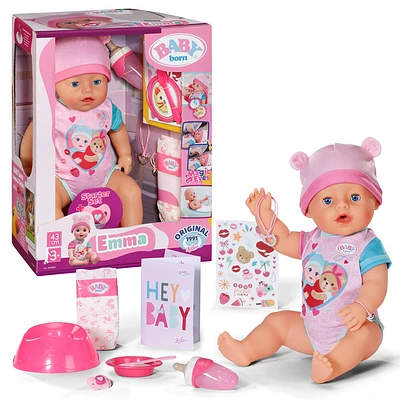 Poupée Fille magique Emma Baby Born, 43 cm