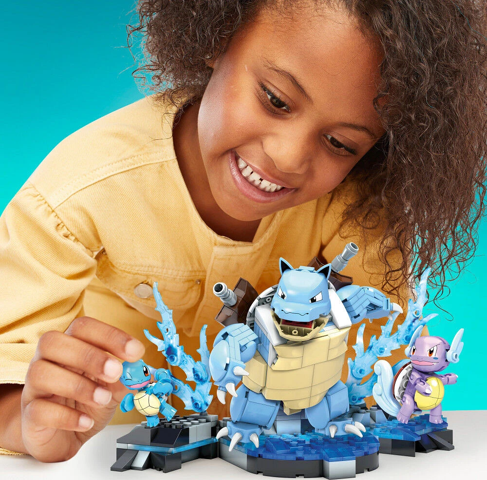 Mega Pokemon Squirtle Evolution Set Construction Set 