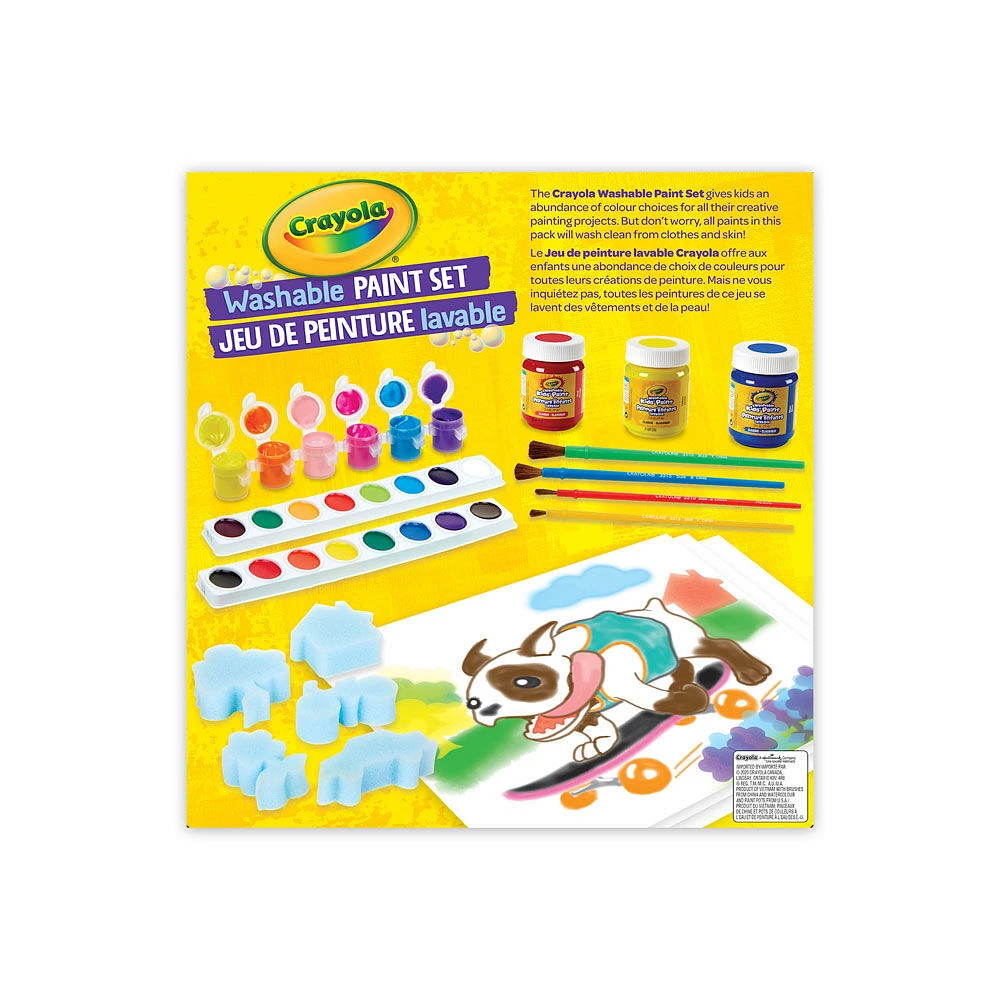 Jeu de peinture lavable Crayola