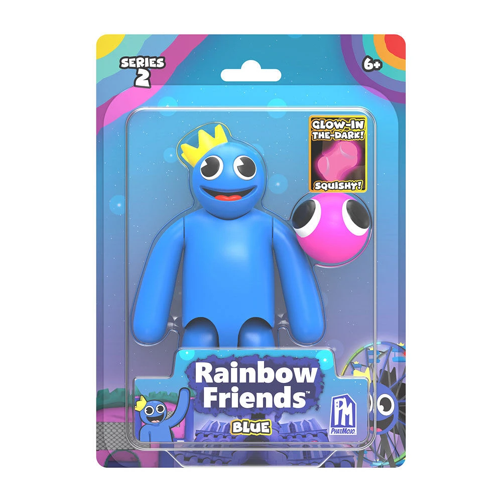 Rainbow Friends - Figurine -Bleu - Serie 2