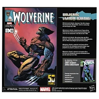 Marvel Legends Series Wolverine and Lilandra Neramani Action Figures