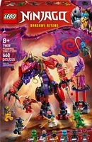 LEGO NINJAGO Thunderfang, le dragon du chaos, jouet de ninjas, ensemble de combat avec 6 figurines 71832