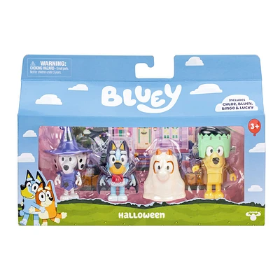 Pack De 4 Costumes De Fête Bluey Figure