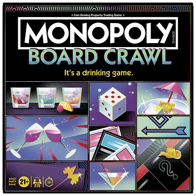 Monopoly Board Crawl - Édition anglaise