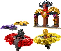 LEGO NINJAGO Dragon Spinjitzu Battle Pack - Spinning Blade Building Toy for Boys and Girls - 71826