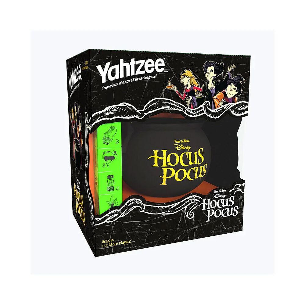 USAopoly YAHTZEE: Disney Hocus Pocus - English Edition