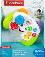 Fisher-Price Laugh & Learn Game & Learn Controller Musical Baby Toy with Lights, Multilanguage Version