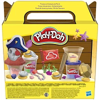 Play-Doh Trésor de pirates, loisirs créatifs avec pâte à modeler pour enfants - Notre exclusivité