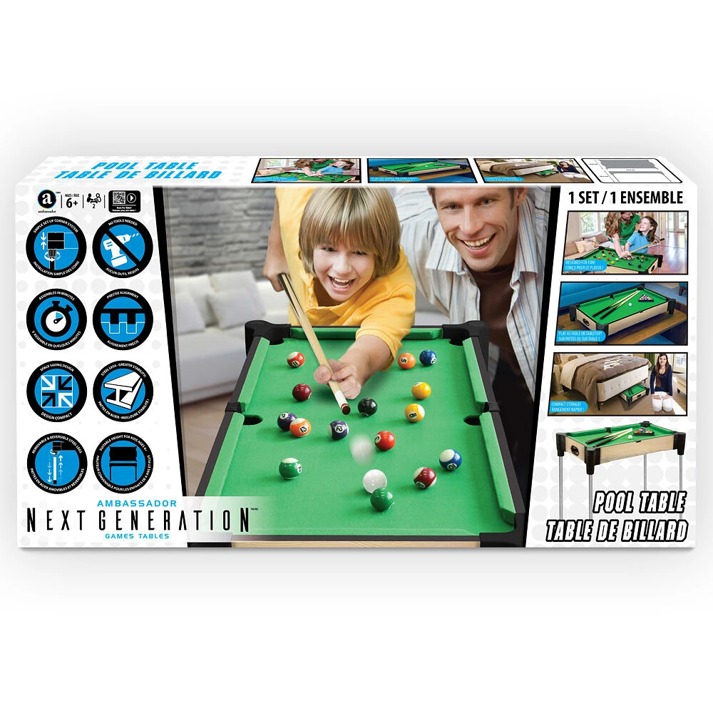 27" (68.5cm) Table / Tabletop Pool