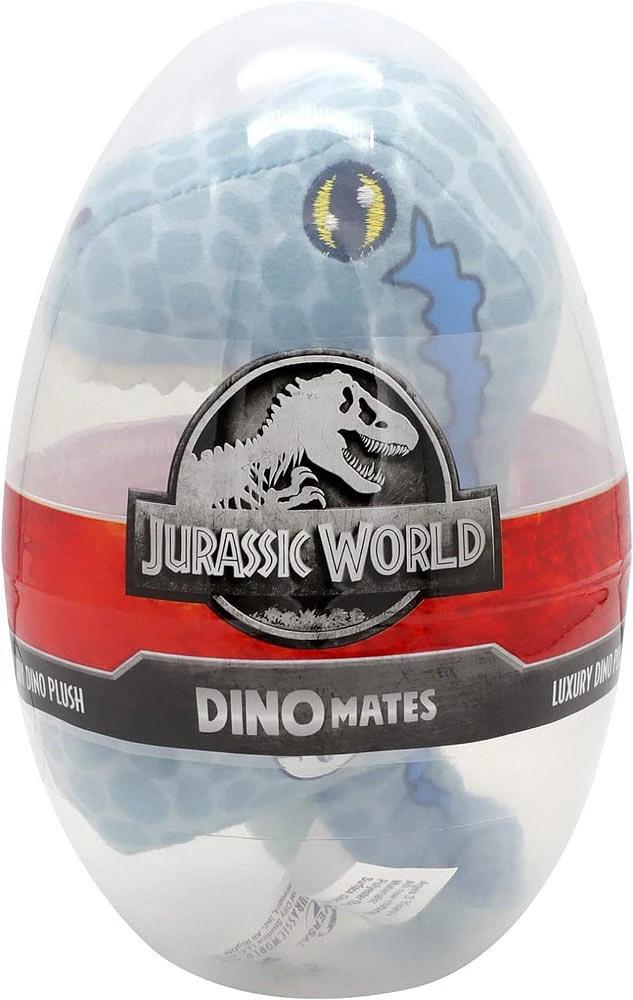 Oeuf Dinomates Jurassic World avec peluche