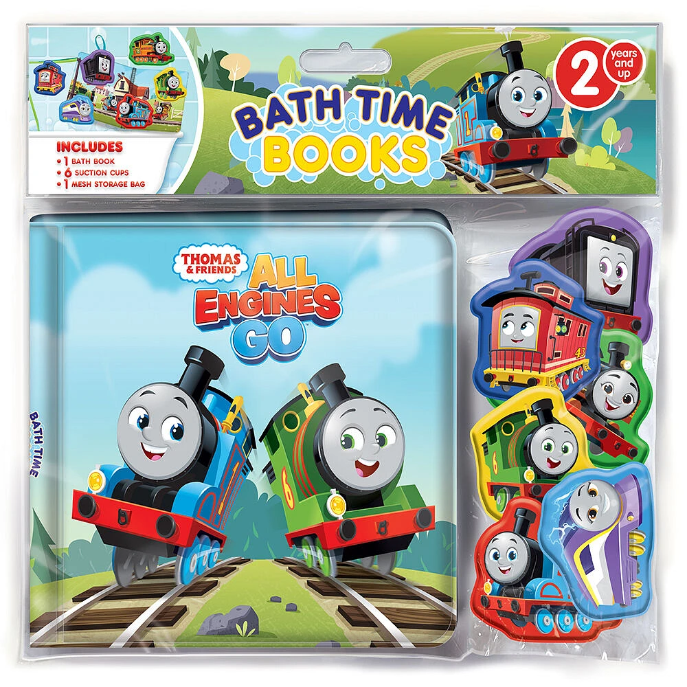 Thomas On The Go Bathtime Book - Édition anglaise