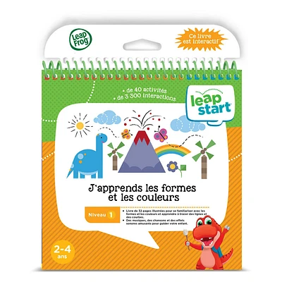 LeapFrog® LeapStart® Shapes & Colors with Creativty - Activty Book - French Edition