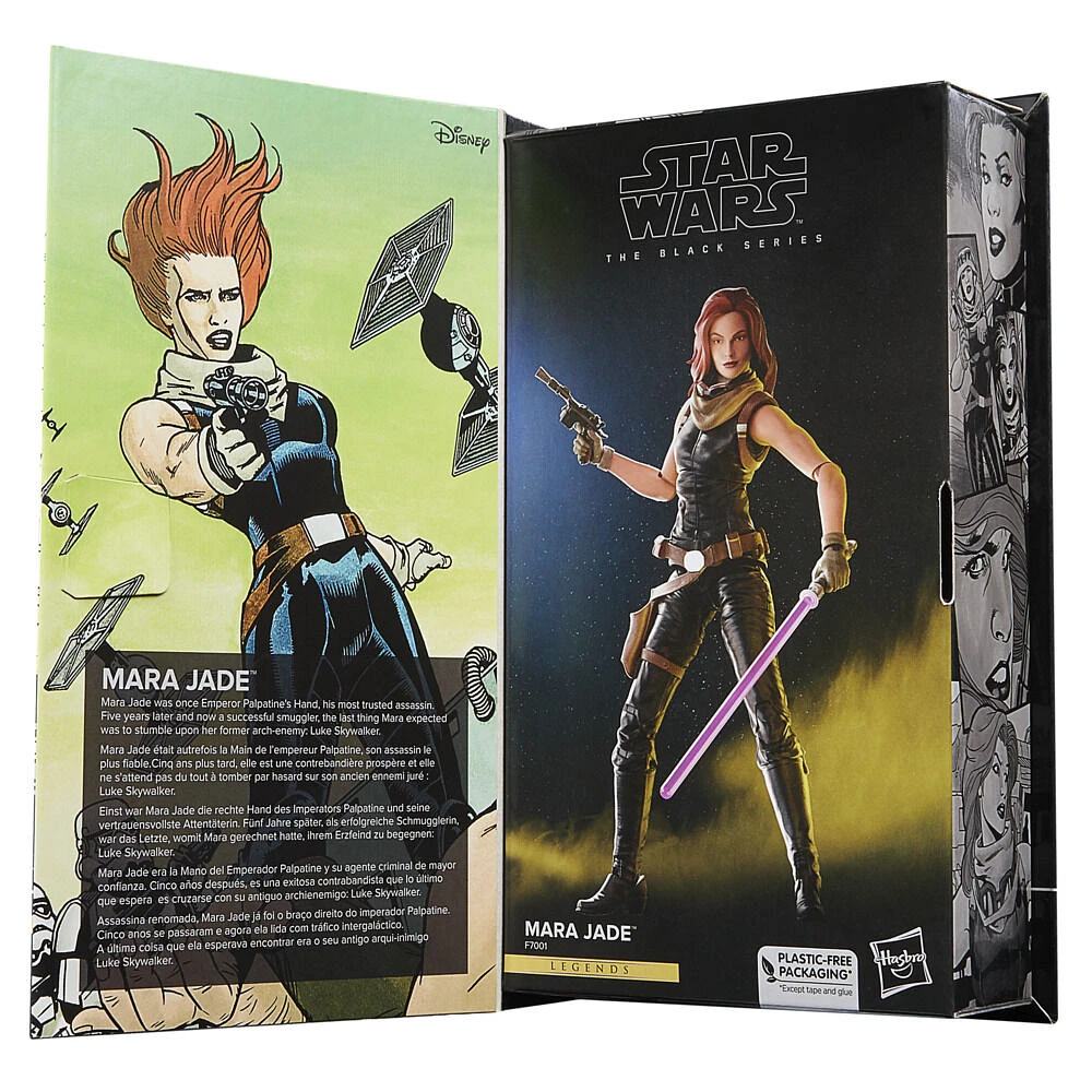 Star Wars The Black Series Mara Jade, Star Wars Publishing Collectible 6-Inch Action Figures