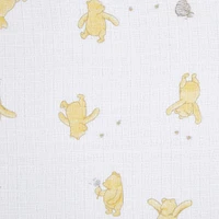 Muslin Swaddle Blk 4 Pack - Disney Winnie