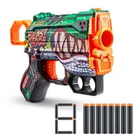 Zuru X-Shot Skins Menace Dart Blaster - Beast Out (8 Darts)