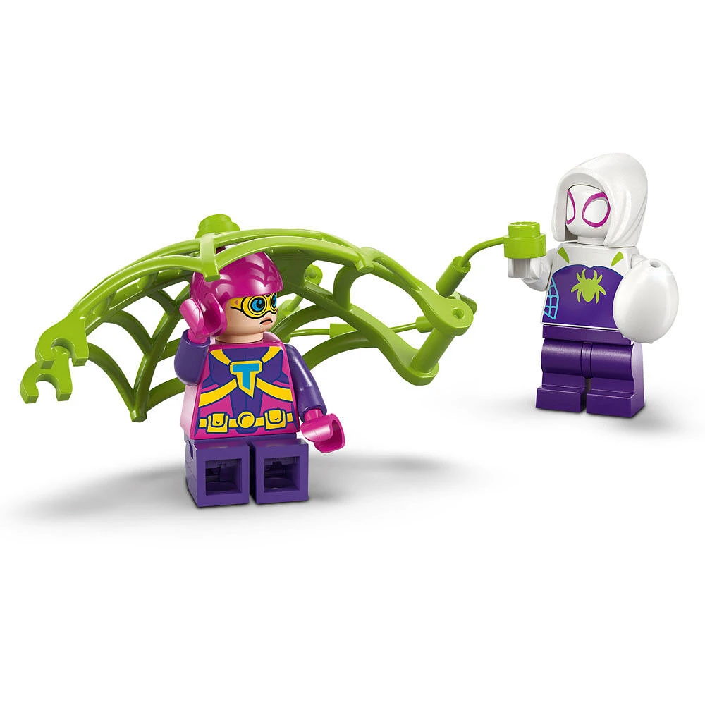 LEGO Marvel Spidey et ses amis extraordinaires Le combat des raptors de Spidey et Gobby au QG dans l'arbre Jouet à construire 11200