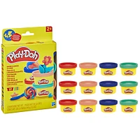 Play-Doh Pack de 12 L'imagination en fête, coffret de pâte à modeler