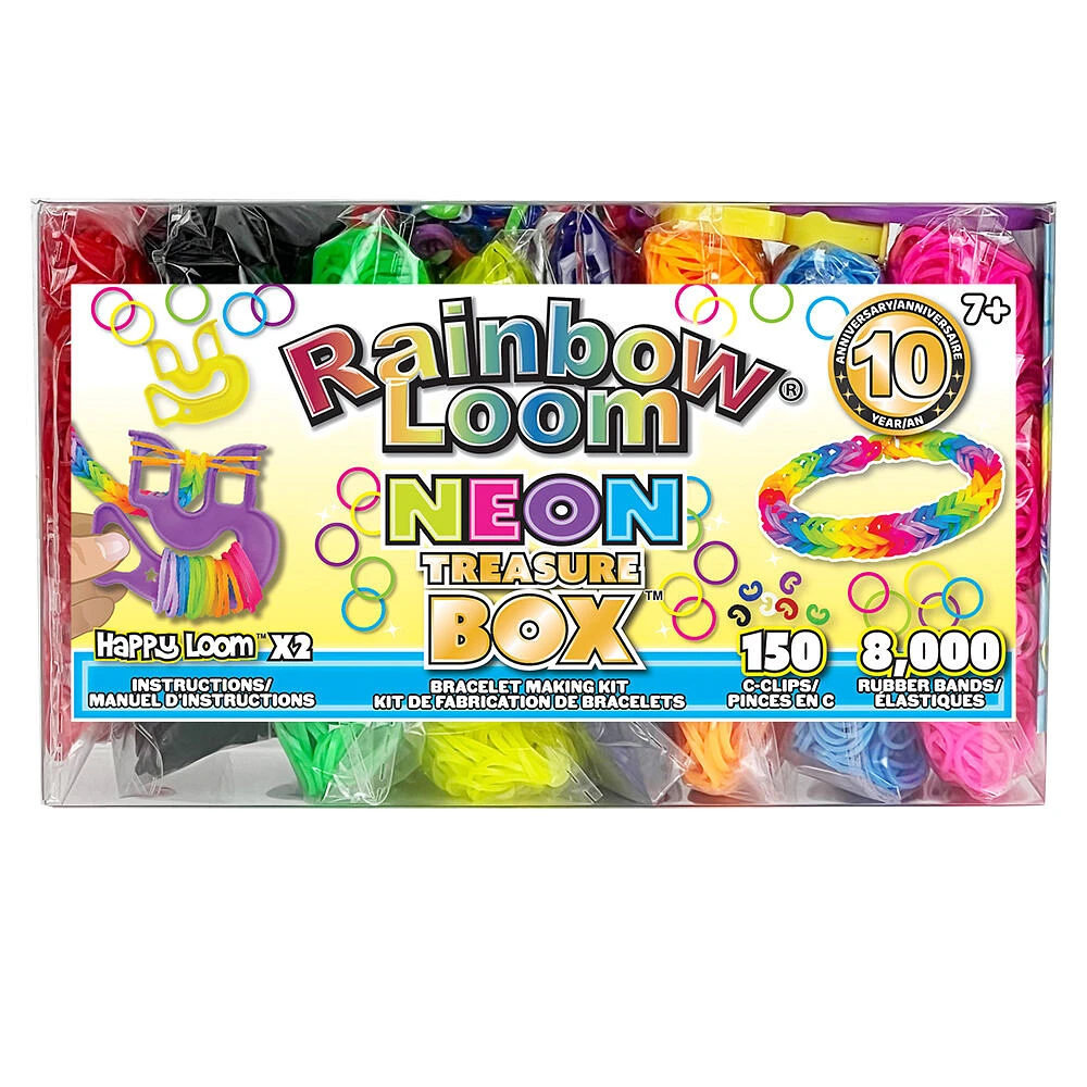 Rainbow Loom Treasure Box - Neon