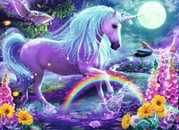 Ravensburger Glitter Unicorn 100pc Puzzle