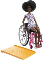 Barbie Barbie Fashionistas-Poupée avec fauteuil roulant et rampe