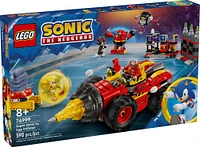 LEGO Sonic the Hedgehog: Super Sonic vs. Egg Drillster Gaming Toy with Shadow and Dr. Eggman, 76999