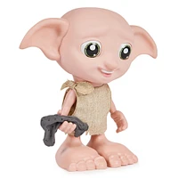 Wizarding World Harry Potter, Poupée interactive Magical Dobby avec chaussette, plus de 30 sons et répliques, 21,6 cm