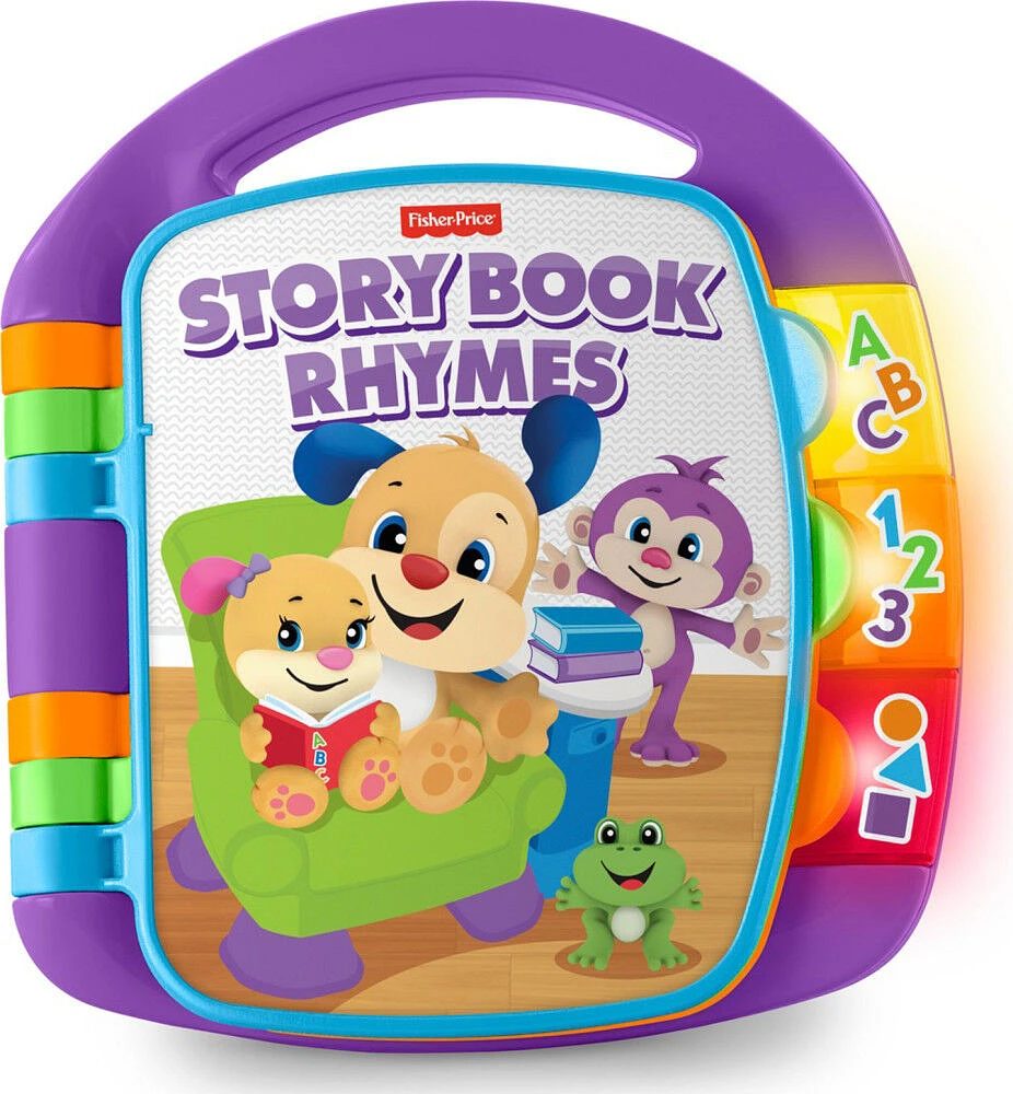 Fisher Price - Laugh and Learn Storybook Rhymes Book - English Edition